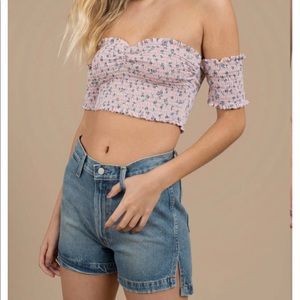 Boyish Jean High Waisted Shorts